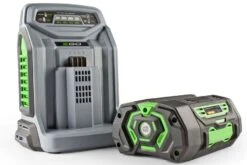 EGO Power+ LM2021E-SP 56V Steel Deck Variable Speed Cordless Lawn Mower (with 5Ah Battery & Rapid Charger) -Garden Tool Store ego 4ah battery and rapid charger 2 1 1 2 1