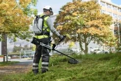 EGO Power+ BCX3800 Pro X 56V Cordless Line Trimmer / Brush Cutter (Bare Tool) -Garden Tool Store ego bcx3800 line trimmer brushcutter lifestyle