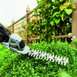 EGO Power+ CHT2001E 12V Cordless Shrub / Grass Shears (Bundle Builder) 13 EGO Power+ CHT2001E 12V Cordless Shrub / Grass Shears (Bundle Builder) -Garden Tool Store ego cht2001e hedge shears lifestyle 1