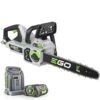 EGO Power+ CS1614E 40cm 56V Lithium-Ion Cordless Chainsaw (with 5.0Ah Battery & Fast Charger) -Garden Tool Store ego cs1614e chainsaw