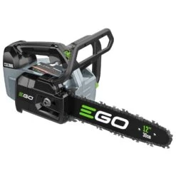EGO Power+ CSX3002 Pro X 56V Cordless Top Handle Chainsaw (with 4Ah Battery & Fast Charger) -Garden Tool Store ego csx3000 chainsaw angle 1 1
