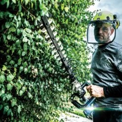 EGO Power+ HTX5300-P Pro X 56V Cordless Short-Reach Fixed Pole Hedge Trimmer (Bare Tool) -Garden Tool Store ego htx5300 p lifestyle