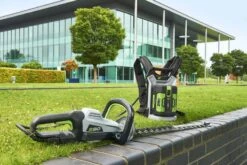 EGO Power+ HTX7500 Pro X 75cm 56V Cordless Hedge Trimmer (Bare Tool) -Garden Tool Store ego htx6500 hedge trimmer beauty 1