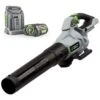 EGO Power+ LB5804E 56V Cordless Leaf Blower (with 5Ah Battery & Fast Charger) -Garden Tool Store ego lb5804 kit