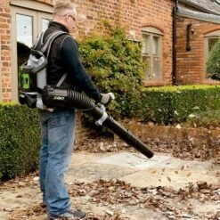 EGO Power+ LB6002E 56V Cordless Backpack Leaf Blower (with 5Ah Battery & Charger) (Bundle Builder) 21 EGO Power+ LB6002E 56V Cordless Backpack Leaf Blower (with 5Ah Battery & Charger) (Bundle Builder) -Garden Tool Store ego lb6000e backplack blower lifestyle 2 1 1