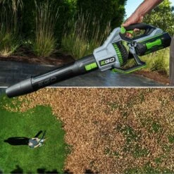 EGO Power+ LB7650E 56V Cordless Leaf Blower (Bare Tool) -Garden Tool Store ego lb7650e blower lifestyle