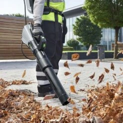 EGO Power+ LBX6000 Pro X 56V Cordless Leaf Blower (Bare Tool) (Bundle Builder) -Garden Tool Store ego lbx6000 backpack blower lifestyle 1