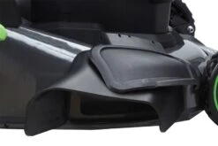 EGO Power+ LM2021E-SP 56V Steel Deck Variable Speed Cordless Lawn Mower (with 5Ah Battery & Rapid Charger) -Garden Tool Store ego lm2021e sp lawnmower side deflector 2 1