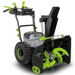 EGO Power+ SNT2400E-K2753 Two-Stage 56V Battery-Powered Snow Thrower (with 2 X 5Ah Batteries & 2 X Rapid Chargers) -Garden Tool Store ego power plus snt2400e snow thrower main 1