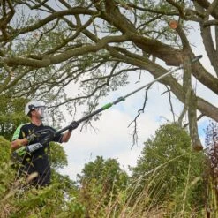 EGO Power+ PPSX2500 Pro X 56V Cordless Telescopic Power Pole & Pruning Saw Kit (Bare Tool) -Garden Tool Store ego psx2500 pole saw 11 2