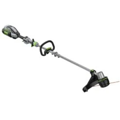 EGO Power+ ST1613E-T 40cm Powerload™ 56V Cordless Grass Trimmer With Line IQ™ (with 4Ah Battery & Charger) -Garden Tool Store ego st1610e t grass trimmer side 1