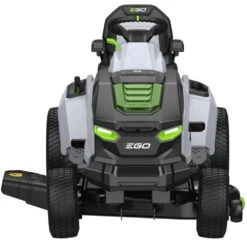 EGO Power+ T6 TR4201E 107cm 56V Battery-Powered Side Discharge Lawn Tractor 14 EGO Power+ T6 TR4201E 107cm 56V Battery-Powered Side Discharge Lawn Tractor -Garden Tool Store ego tr4201e lawn tractor front