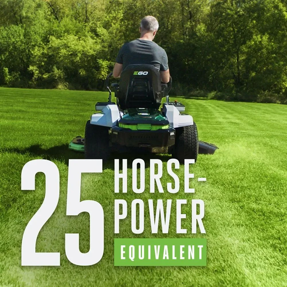 EGO Power+ Z6 ZT5201E-L 132cm 56V Battery-Powered Zero-Turn Ride-On Mower (Bundle Builder) 10 EGO Power+ Z6 ZT5201E-L 132cm 56V Battery-Powered Zero-Turn Ride-On Mower (Bundle Builder) - Image 8
