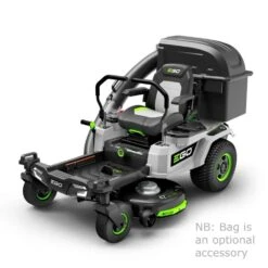 EGO Power+ Z6 ZT4201E-L 107cm 56V Battery-Powered Zero-Turn Ride-On Mower (Bundle Builder) -Garden Tool Store ego z6 with bag 3