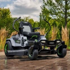 EGO Power+ Z6 ZT4201E-L 107cm 56V Battery-Powered Zero-Turn Ride-On Mower -Garden Tool Store ego z6 zero turn lifestyle 2