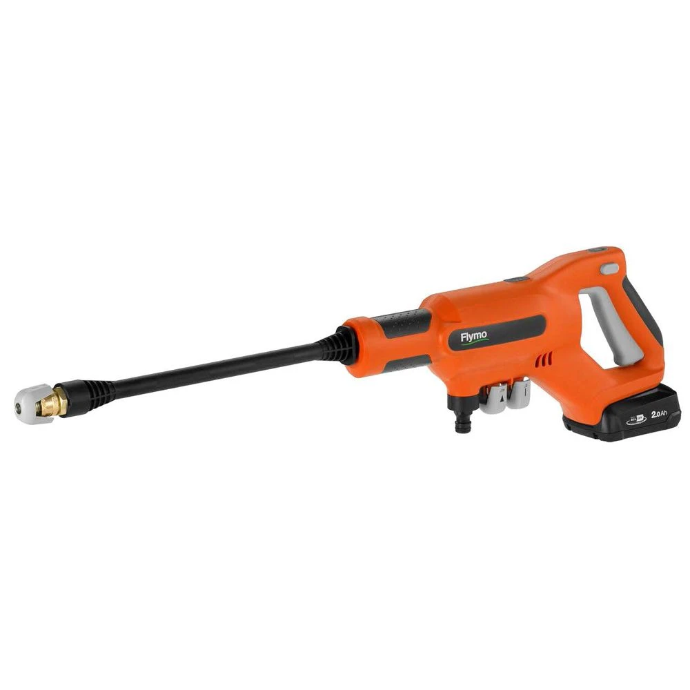 Flymo EasiClean Li 18V Cordless Pressure Washer (with 2.0Ah Battery & Charger) (Bundle Builder) 4 Flymo EasiClean Li 18V Cordless Pressure Washer (with 2.0Ah Battery & Charger) (Bundle Builder) - Image 2