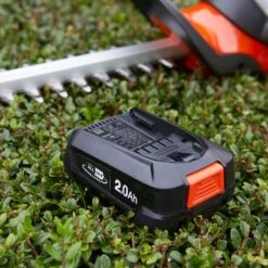 Flymo EasiCut 450 18V Cordless Hedge Trimmer (with 2.0Ah Battery & Charger) -Garden Tool Store flymo easicut 450 hedge trimmer battery