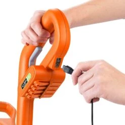 Flymo SimpliTrim Li 14.4V Cordless Grass Trimmer (with 2.0Ah Battery & Charger) -Garden Tool Store flymo fst14.4li grass trimmer charge lead