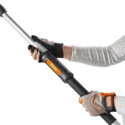 Flymo UltraReach 420 18V Cordless Pole Hedge Trimmer (with 2.5Ah Battery & Charger) (Bundle Builder) -Garden Tool Store flymo ultrareach 420 pole hedge trimmer telescopic 1