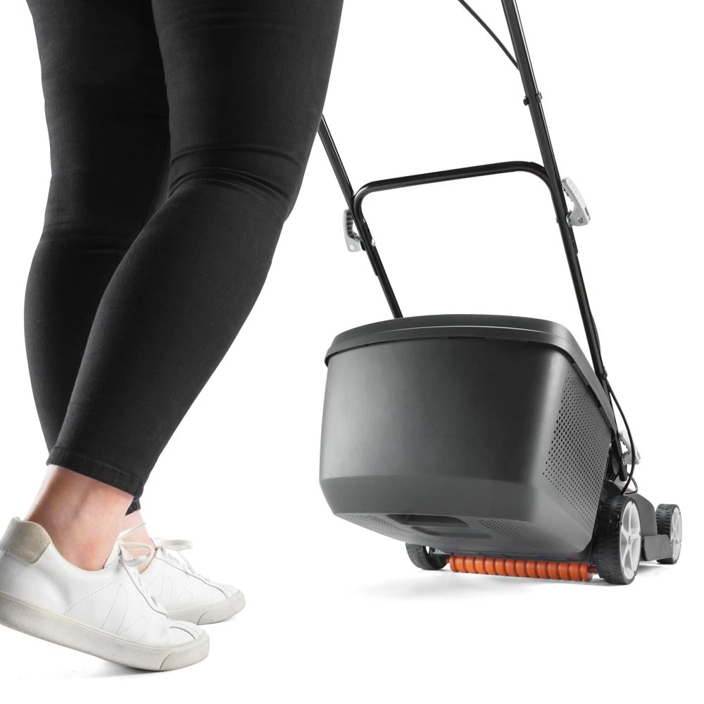 Flymo UltraStore 340R Li 36V Push Cordless Lawn Mower With Rear Roller (with 2 X 2.5Ah 18V Batteries & Chargers) 12 Flymo UltraStore 340R Li 36V Push Cordless Lawn Mower With Rear Roller (with 2 X 2.5Ah 18V Batteries & Chargers) - Image 10