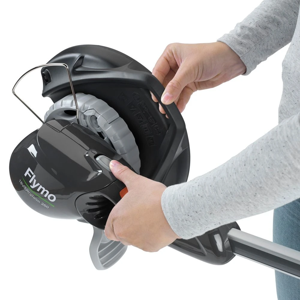 Flymo UltraTrim 260 18V Cordless Grass Trimmer & Lawn Edger (with 2.5Ah Battery & Charger) (Bundle Builder) 8 Flymo UltraTrim 260 18V Cordless Grass Trimmer & Lawn Edger (with 2.5Ah Battery & Charger) (Bundle Builder) - Image 6