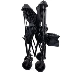 GardenTek GTW330 90kg / 120L Folding Festival Trolley With Canopy -Garden Tool Store gardentek gtw330 festival trolley collapsed