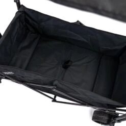 GardenTek GTW330 90kg / 120L Folding Festival Trolley With Canopy -Garden Tool Store gardentek gtw330 festival trolley inside