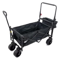 GardenTek GTW330 90kg / 120L Folding Festival Trolley With Canopy -Garden Tool Store gardentek gtw330 festival trolley no canopy