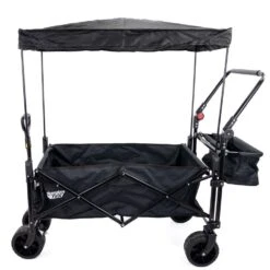 GardenTek GTW330 90kg / 120L Folding Festival Trolley With Canopy -Garden Tool Store gardentek gtw330 festival trolley side 2
