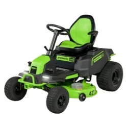 GreenWorks Pro GD60CRT106 CrossoverT 106cm/42" 60V Battery-Powered Side Discharge / Mulching Lawn Tractor
