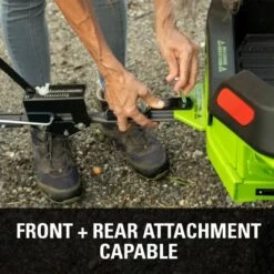 GreenWorks Pro GD60CRZ106 CrossoverZ 60V Battery-Powered Zero-Turn Ride-On Lawn Mower (Bundle Builder) 21 GreenWorks Pro GD60CRZ106 CrossoverZ 60V Battery-Powered Zero-Turn Ride-On Lawn Mower (Bundle Builder) -Garden Tool Store greenworks 60v crossoverz attachment 1