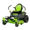 GreenWorks Pro GD60CRZ106 CrossoverZ 60V Battery-Powered Zero-Turn Ride-On Lawn Mower (Bundle Builder) -Garden Tool Store greenworks 60v crossoverz main 1