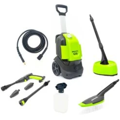 GreenWorks G30 Home & Garden Electric Pressure Washer 1500W 120 Bar
