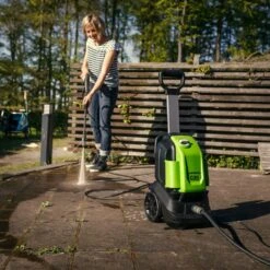 GreenWorks G30 Home & Garden Electric Pressure Washer 1500W 120 Bar -Garden Tool Store greenworks g30hg pressure washer patio