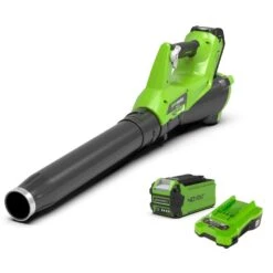 GreenWorks G40ABK2 G-MAX 40V Cordless Axial Blower (with 1 X 2Ah Battery And 2A Standard Charger)