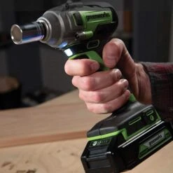GreenWorks GD24IW400 Brushless 24V Impact Wrench (Bare Tool) 11 GreenWorks GD24IW400 Brushless 24V Impact Wrench (Bare Tool) -Garden Tool Store greenworks gd24iw400 lifestyle