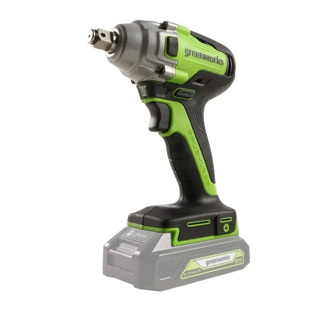GreenWorks GD24IW400 Brushless 24V Impact Wrench (Bare Tool) 4 GreenWorks GD24IW400 Brushless 24V Impact Wrench (Bare Tool) - Image 2
