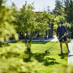 GreenWorks GD24X2LTK2X 48V (2 X 24V) Cordless Grass Trimmer (with 2 X 2Ah Batteries & 2A Charger) (Bundle Builder) 14 GreenWorks GD24X2LTK2X 48V (2 X 24V) Cordless Grass Trimmer (with 2 X 2Ah Batteries & 2A Charger) (Bundle Builder) -Garden Tool Store greenworks gd24x2lt main4 1 1