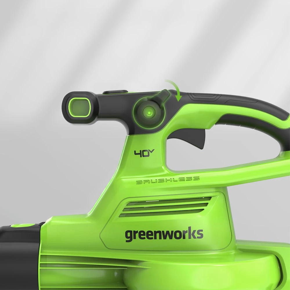 GreenWorks GD40BVII G-MAX DigiPro 40V Cordless Blower / Vacuum (Bare Tool) 4 GreenWorks GD40BVII G-MAX DigiPro 40V Cordless Blower / Vacuum (Bare Tool) - Image 2