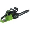 GreenWorks GD40CS18 40cm G-MAX 40V Cordless Chainsaw (Bare Tool) 2 GreenWorks GD40CS18 40cm G-MAX 40V Cordless Chainsaw (Bare Tool) -Garden Tool Store greenworks gd40cs18 chainsaw angle
