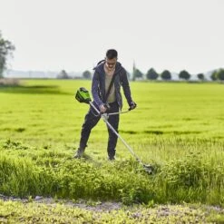 GreenWorks Pro GD60BCB 60V Cordless Brush Cutter (Bare Tool) (Bundle Builder) -Garden Tool Store greenworks gd60bcb lifestyle 3 2