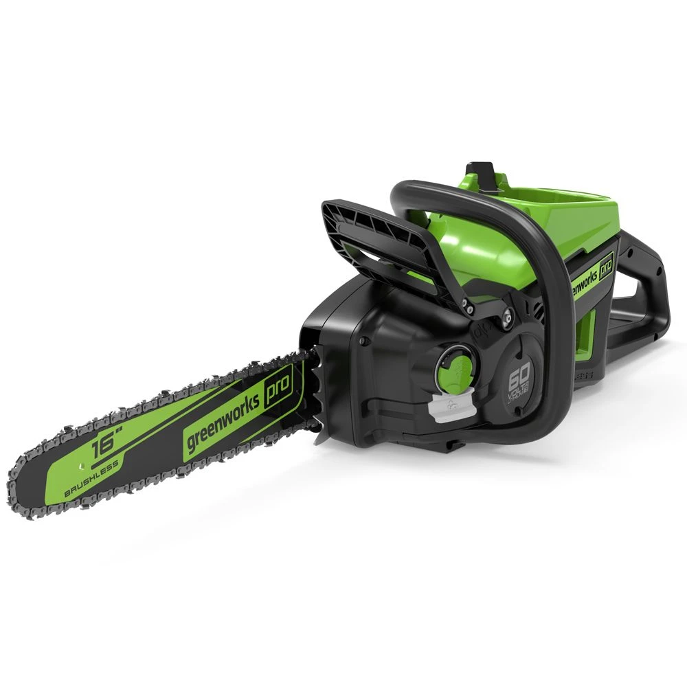 GreenWorks Pro GD60CS40K4 60V Cordless Chainsaw (with 4Ah Battery & 2A Charger) (Bundle Builder) 4 GreenWorks Pro GD60CS40K4 60V Cordless Chainsaw (with 4Ah Battery & 2A Charger) (Bundle Builder) - Image 2