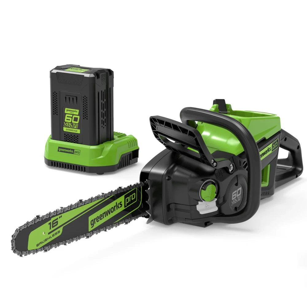 GreenWorks Pro GD60CS40K4 60V Cordless Chainsaw (with 4Ah Battery & 2A Charger) (Bundle Builder) 3 GreenWorks Pro GD60CS40K4 60V Cordless Chainsaw (with 4Ah Battery & 2A Charger) (Bundle Builder)