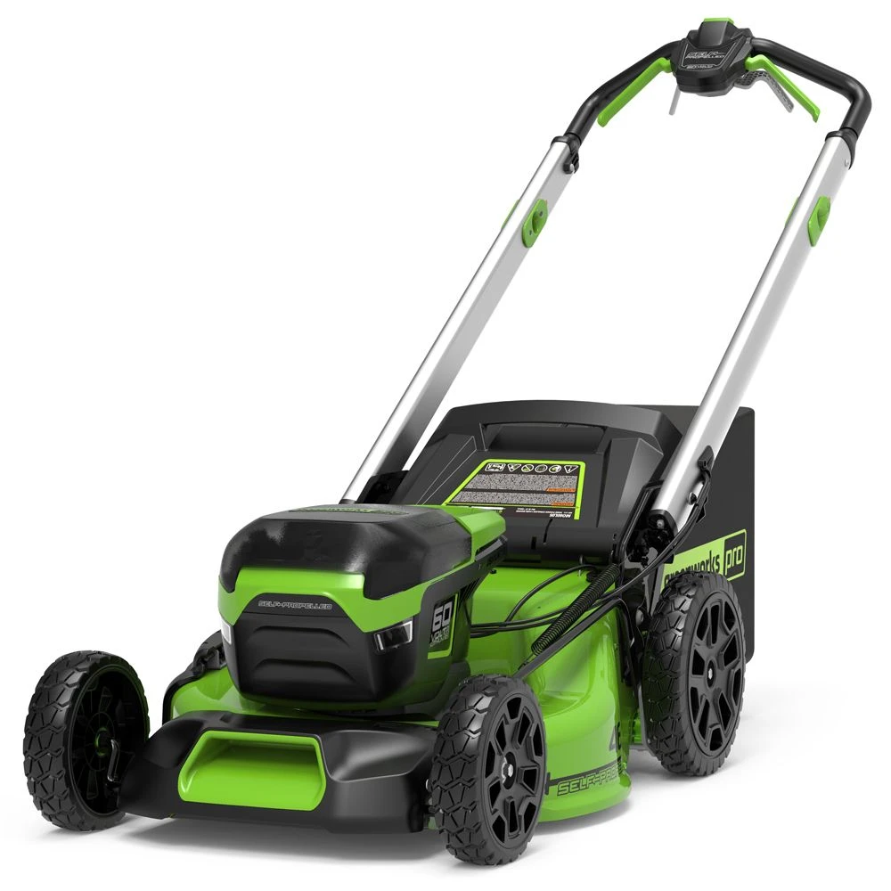 GreenWorks Pro GD60LM46SPK4 4-in-1 60V Variable Speed Cordless Lawn Mower (with 4Ah Battery & Charger) 4 GreenWorks Pro GD60LM46SPK4 4-in-1 60V Variable Speed Cordless Lawn Mower (with 4Ah Battery & Charger) - Image 2