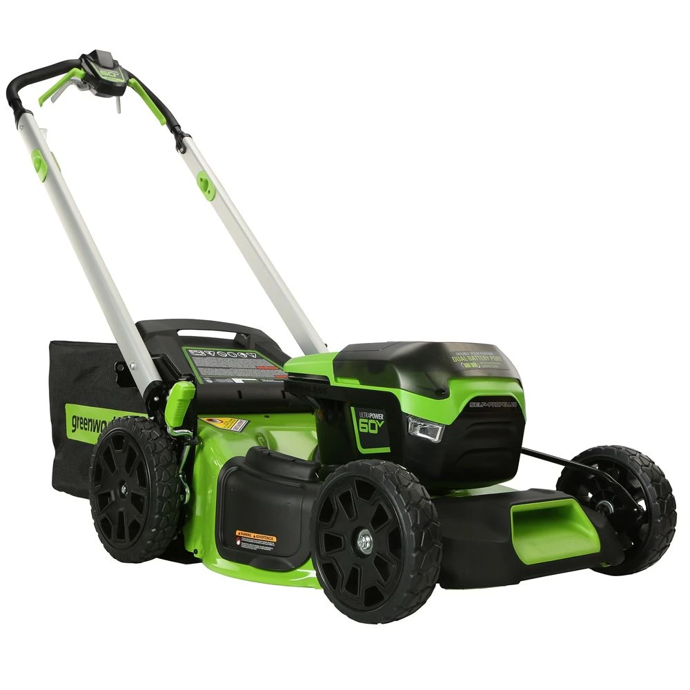 GreenWorks Pro GD60LM51SPK4 4-in-1 60V Variable Speed Self-Propelled Cordless Lawn Mower (with 2 X 4Ah Batteries & 2A Charger) 4 GreenWorks Pro GD60LM51SPK4 4-in-1 60V Variable Speed Self-Propelled Cordless Lawn Mower (with 2 X 4Ah Batteries & 2A Charger) - Image 2