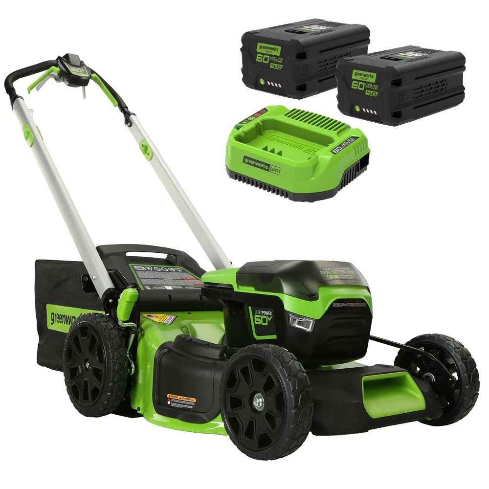 GreenWorks Pro GD60LM51SPK4 4-in-1 60V Variable Speed Self-Propelled Cordless Lawn Mower (with 2 X 4Ah Batteries & 2A Charger) 3 GreenWorks Pro GD60LM51SPK4 4-in-1 60V Variable Speed Self-Propelled Cordless Lawn Mower (with 2 X 4Ah Batteries & 2A Charger)
