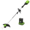 GreenWorks Pro GD60LTK2 60V Cordless Grass Trimmer (with 2Ah Battery & 2A Charger) (Bundle Builder) 1 GreenWorks Pro GD60LTK2 60V Cordless Grass Trimmer (with 2Ah Battery & 2A Charger) (Bundle Builder) -Garden Tool Store greenworks gd60ltk2 line trimmer kit 1