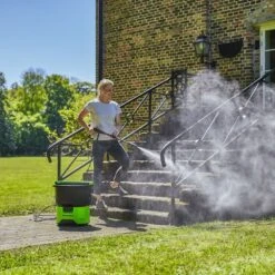 GreenWorks G40GDC40 G-MAX 40V Cordless Pressure Washer (Bare Tool) -Garden Tool Store greenworks gdc40 presure washer steps