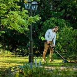 GreenWorks Pro GD60LT 60V Cordless Grass Trimmer (Bare Tool) -Garden Tool Store greenworks gwgd60lt