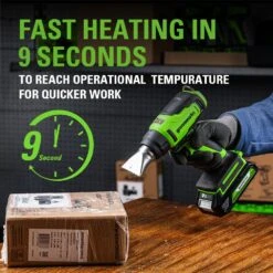 GreenWorks G24HG 24V Heat Gun (Bare Tool) -Garden Tool Store greenworks heat gun fast heating
